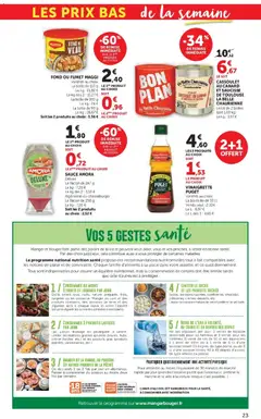 Super U - Prévisualisation de Super U catalogue valide à partir de 24.03.2026 | Page: 23 | Produits: Pêche, Pain, Saucisse, Bière