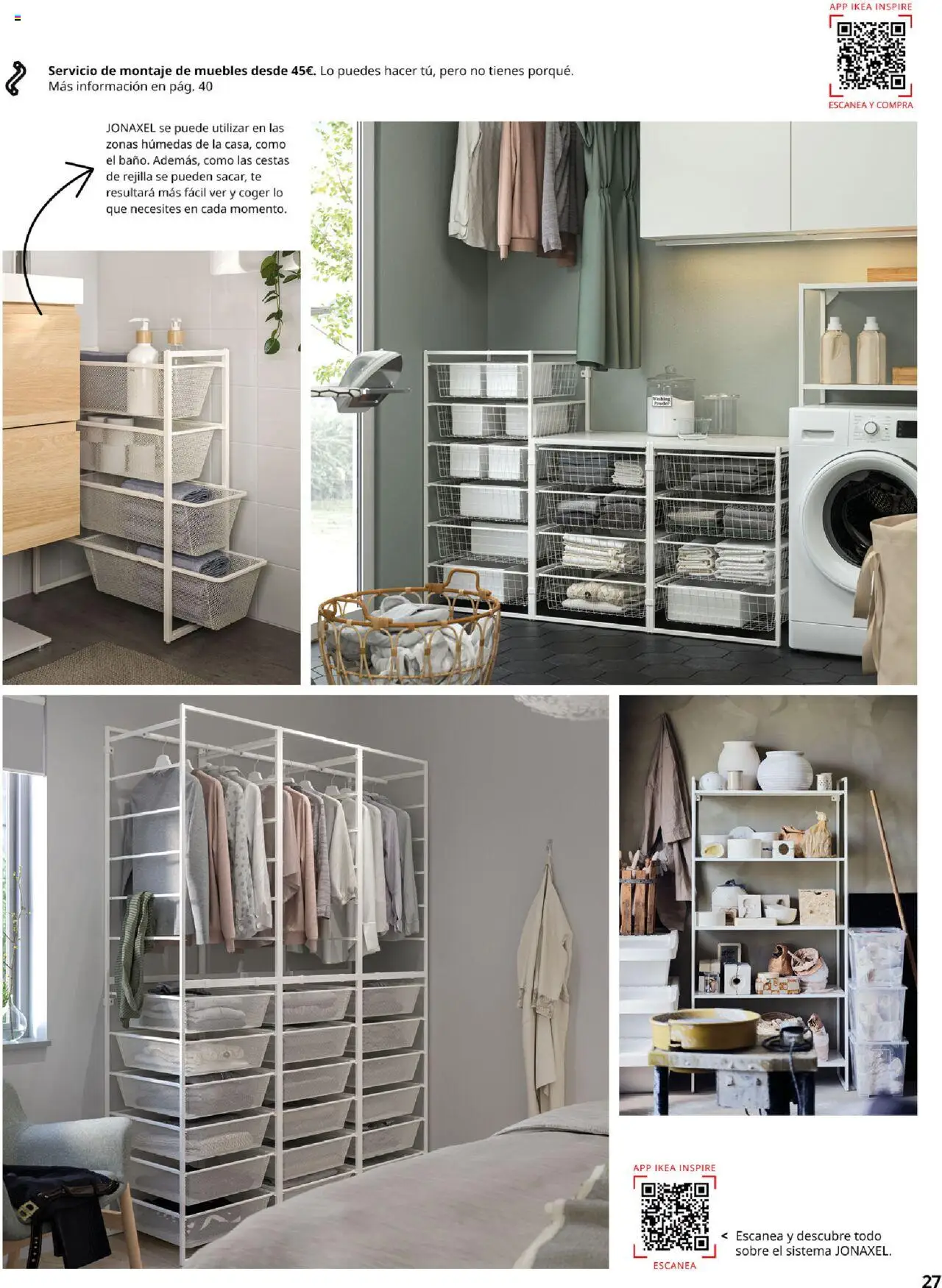 Catálogo IKEA Almacenaje secundario │ válido desde el 04.02.2025 | Página: 27 | Productos: Té, Muebles