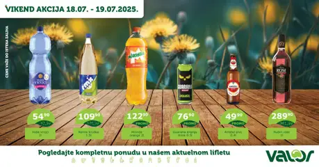 Valor - Vikend akcija - pregled Valor kataloga - važi od 18.07.2025