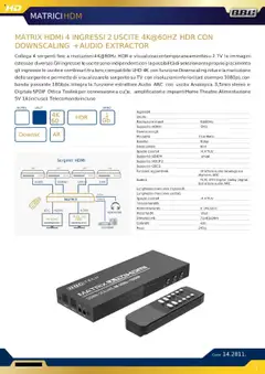Anteprima del volantino GBC Audio Video catalogo valido a partire dal 16.10.2025 | Pagina: 19 | Prodotti: Soundbar, TV, Audio, Cavo