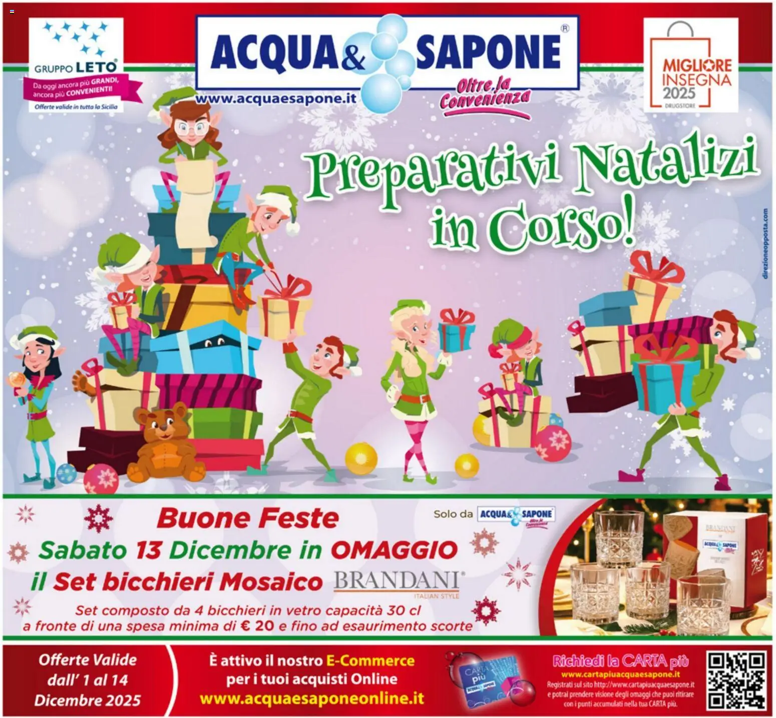 Volantino Acqua e Sapone del 01.12.2025 | Pagina: 1 | Prodotti: Sapone