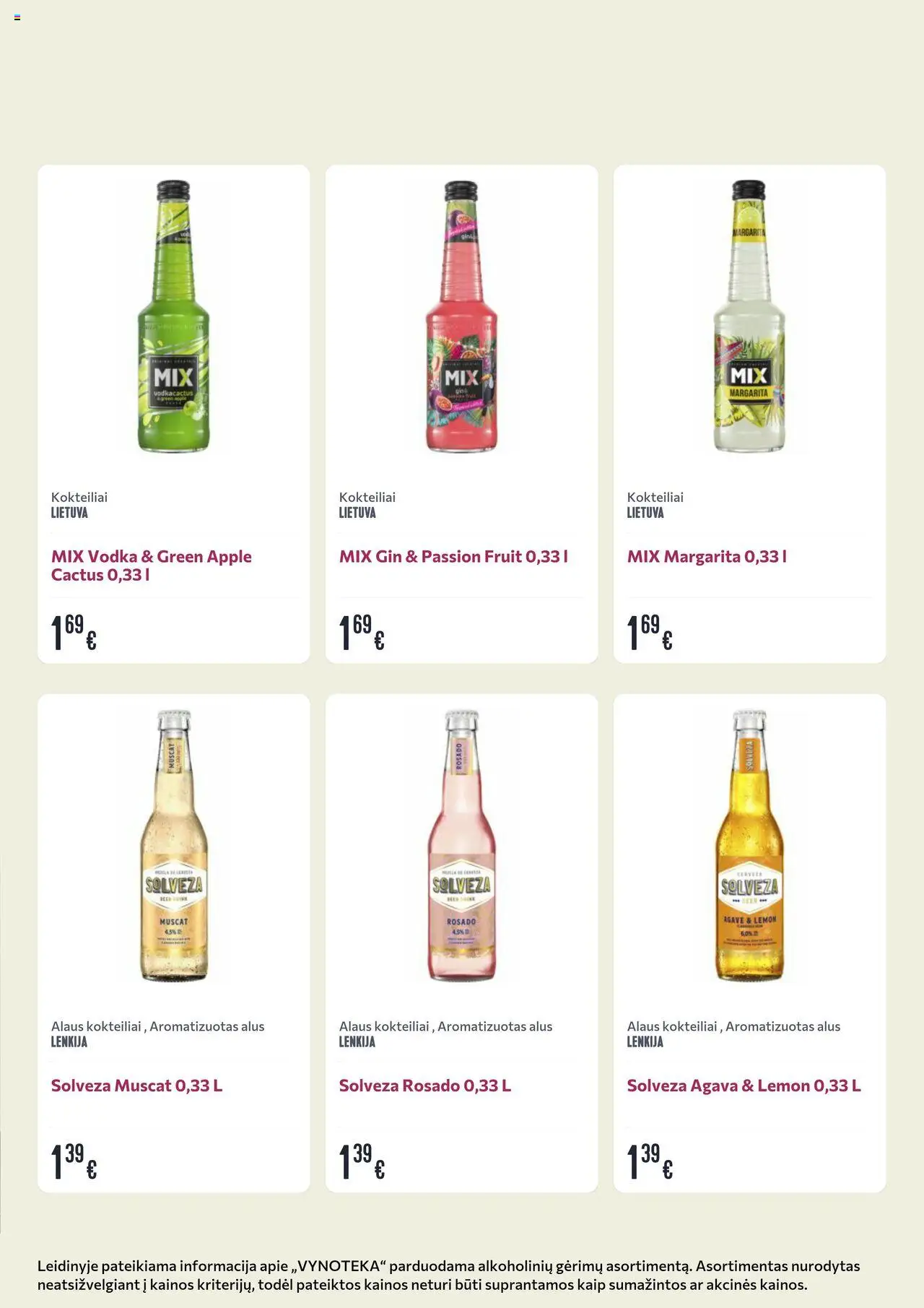 VYNOTEKA - Leidinys - Gėrimų│galioja nuo 11.08.2025 | Puslapis: 25 | Prekių: Alus