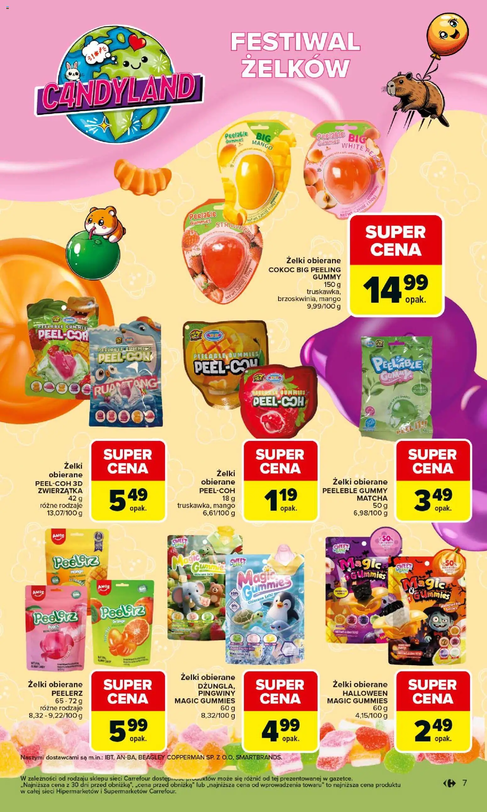 Carrefour gazetka od 02.03.2026 | Strona: 9 | Produkty: Mango, Żelki, Peeling, Sos