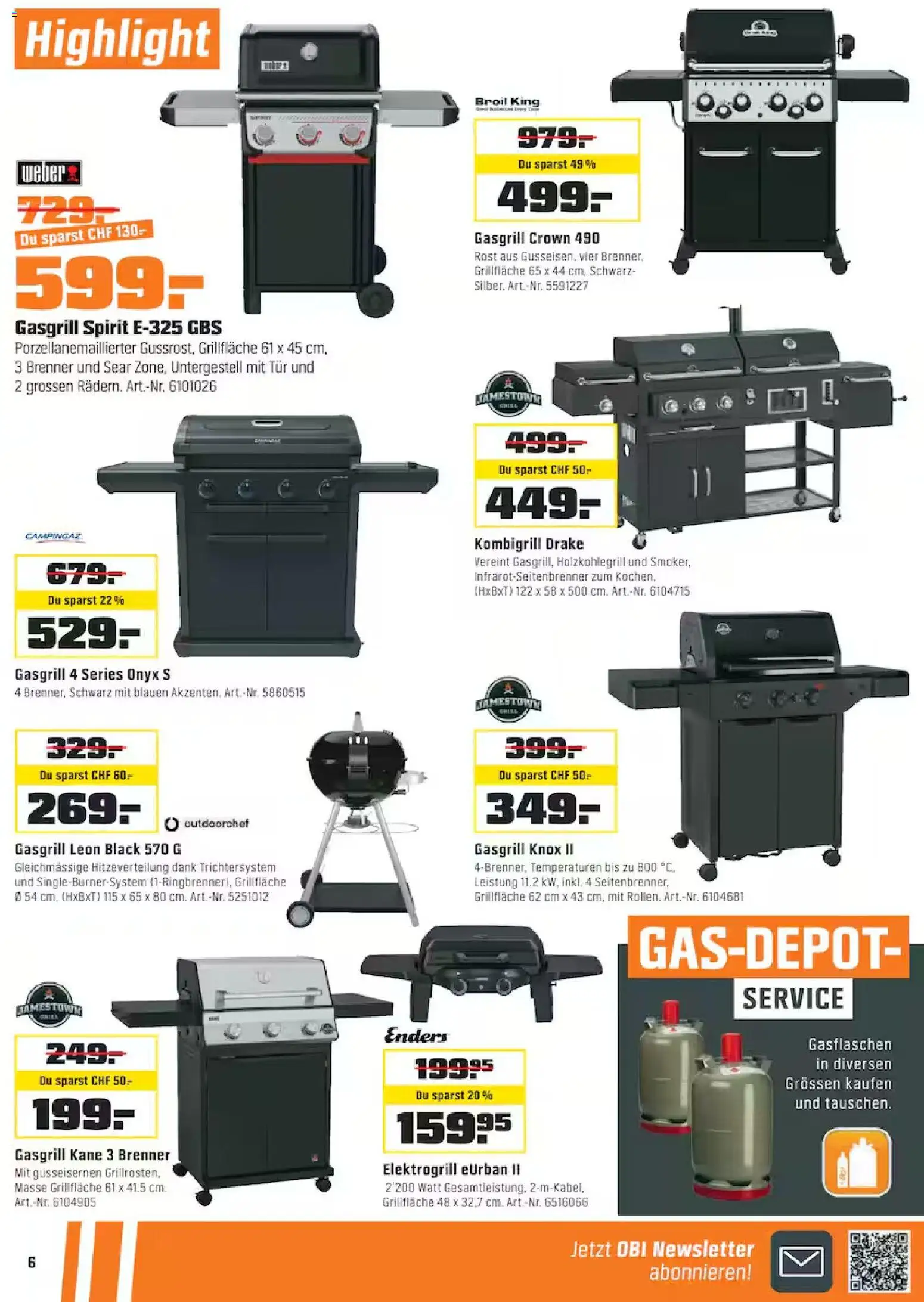 OBI aktionen – gültig ab 01.04.2026 | Seite: 6