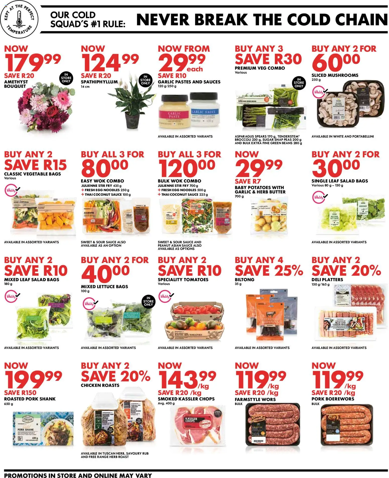 New Woolworths catalogue – valid from 06.04.2026 | Page: 2 | Products: Butter, Pork, Salad, Sauce