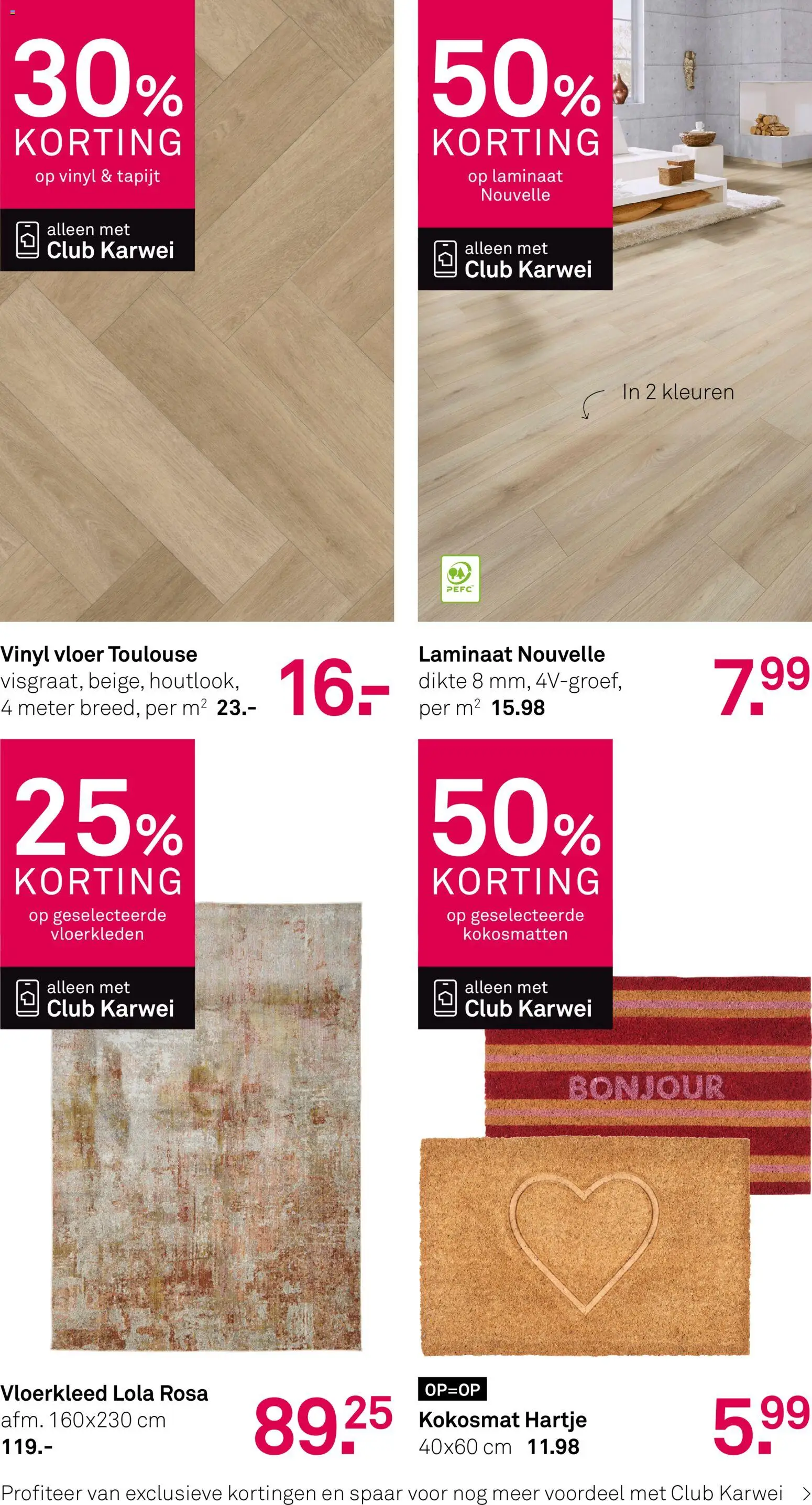 {H1} | Pagina: 16 | Producten: Vloerkleden, Tapijt