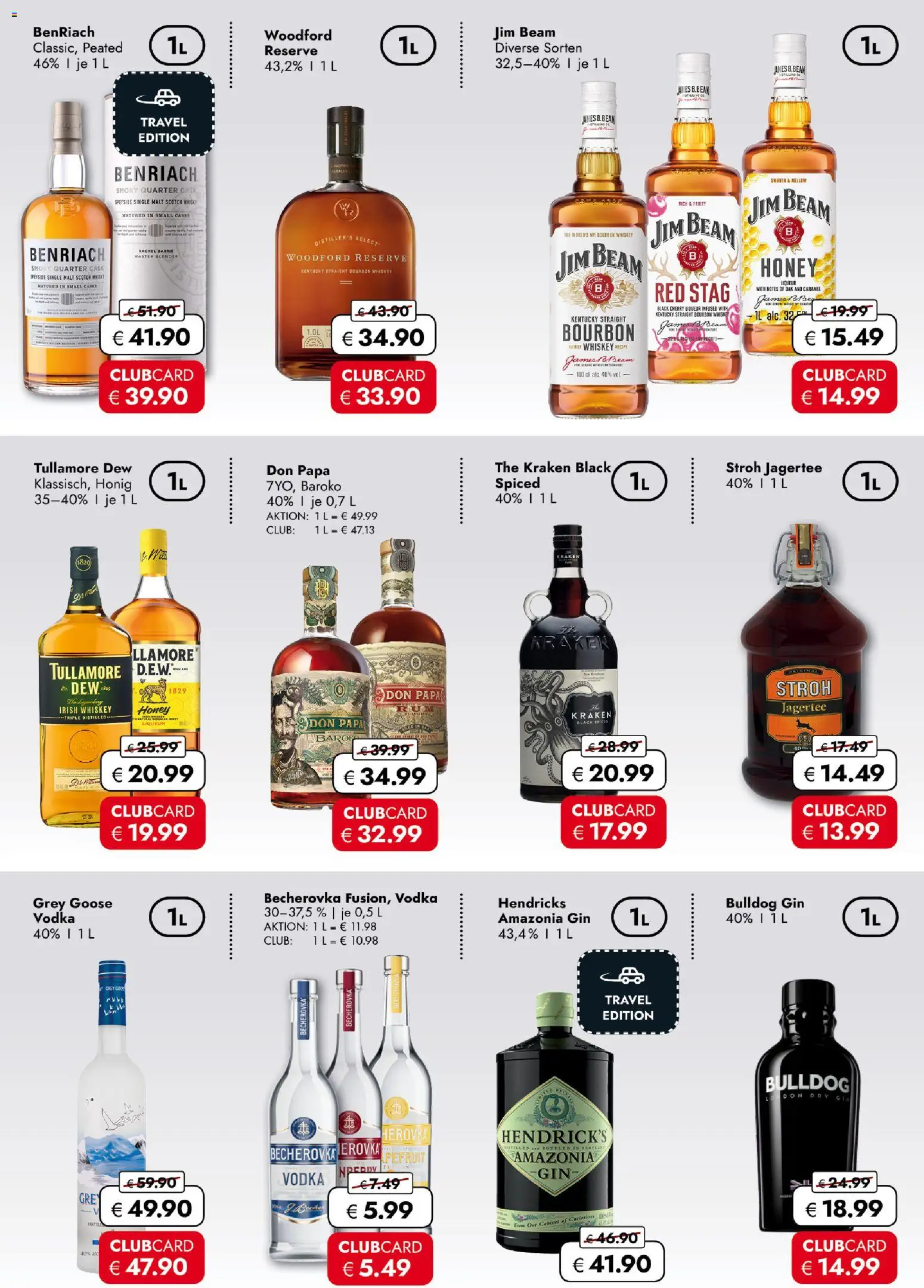 Travel Free  Aktionsangebote – gültig ab 09.01.2026 | Seite: 2 | Produkte: Whisky, Vodka, Bourbon, Whiskey