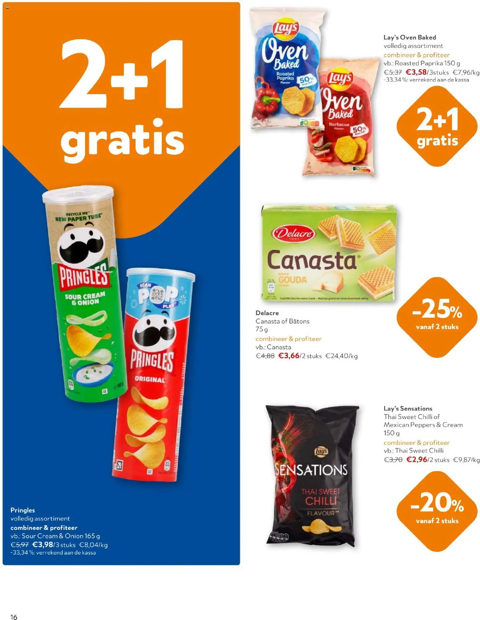 {H1} | Pagina: 16 | Producten: Pringles, Oven, Gouda