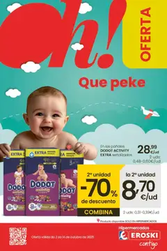 Vista previa Eroski - Oh Que peke válido desde el 02.10.2025