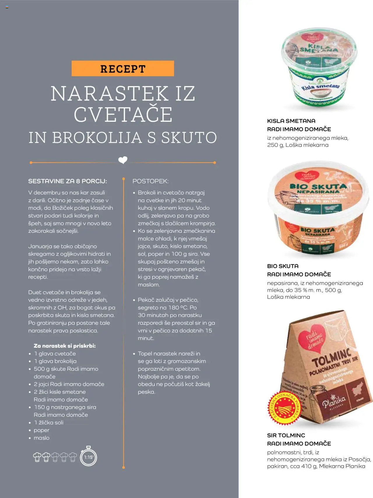 Novi Mercator katalog ponudbe – veljaven od 07.03.2024 | Stran: 13 | Izdelki: Maslo, Kisla smetana, Smetana, Poper
