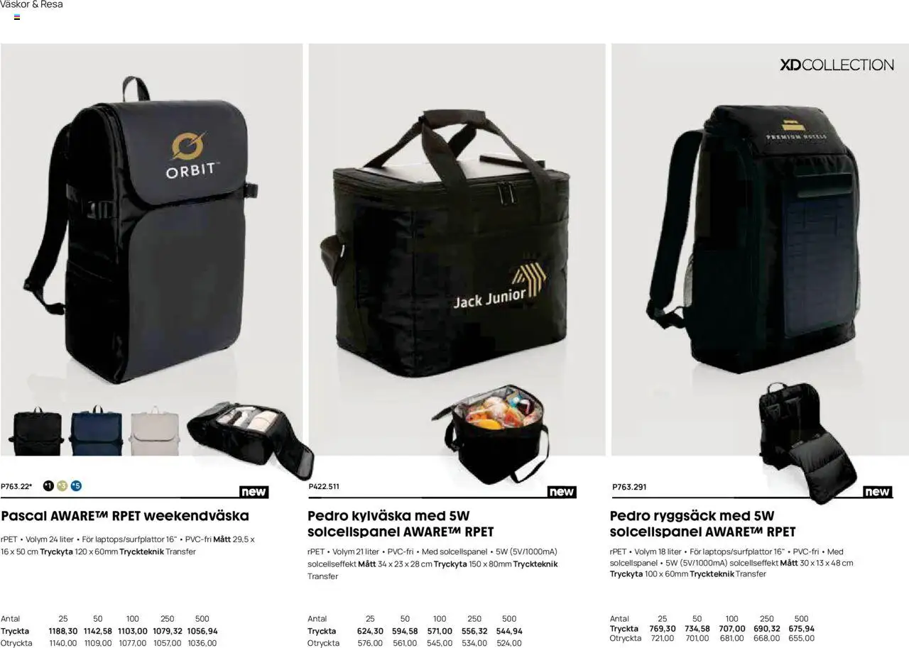 Lyreco reklamblad aktuell från 12.03.2024 | Sida: 95 | Produkter: Ryggsäck, Kylväska