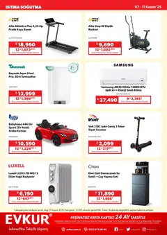 07.11.2025 tarihinden itibaren geçerli olan Evkur kataloğu önizlemesi | Sayfa: 7 | Ürünler: Radyatör, Çay, Su, Klima