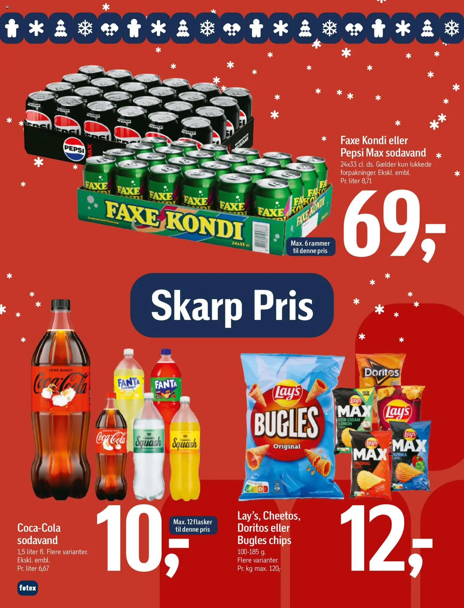 Føtex tilbudsavis – gyldig fra 31.10.2025 | Side: 7 | Produkter: Sodavand, Fanta, Pepsi, Pepsi Max