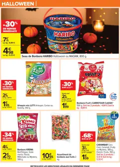 Carrefour - Prévisualisation de Carrefour catalogue halloween valide à partir de 21.10.2025 | Page: 8