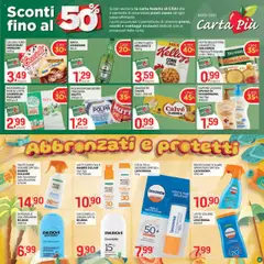 Volantino CRAI del 24.07.2025 | Pagina: 13 | Prodotti: Crema, Latte, Mutti, Fette biscottate