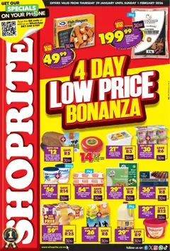 Shoprite specials catalogue – valid from 29.01.2026