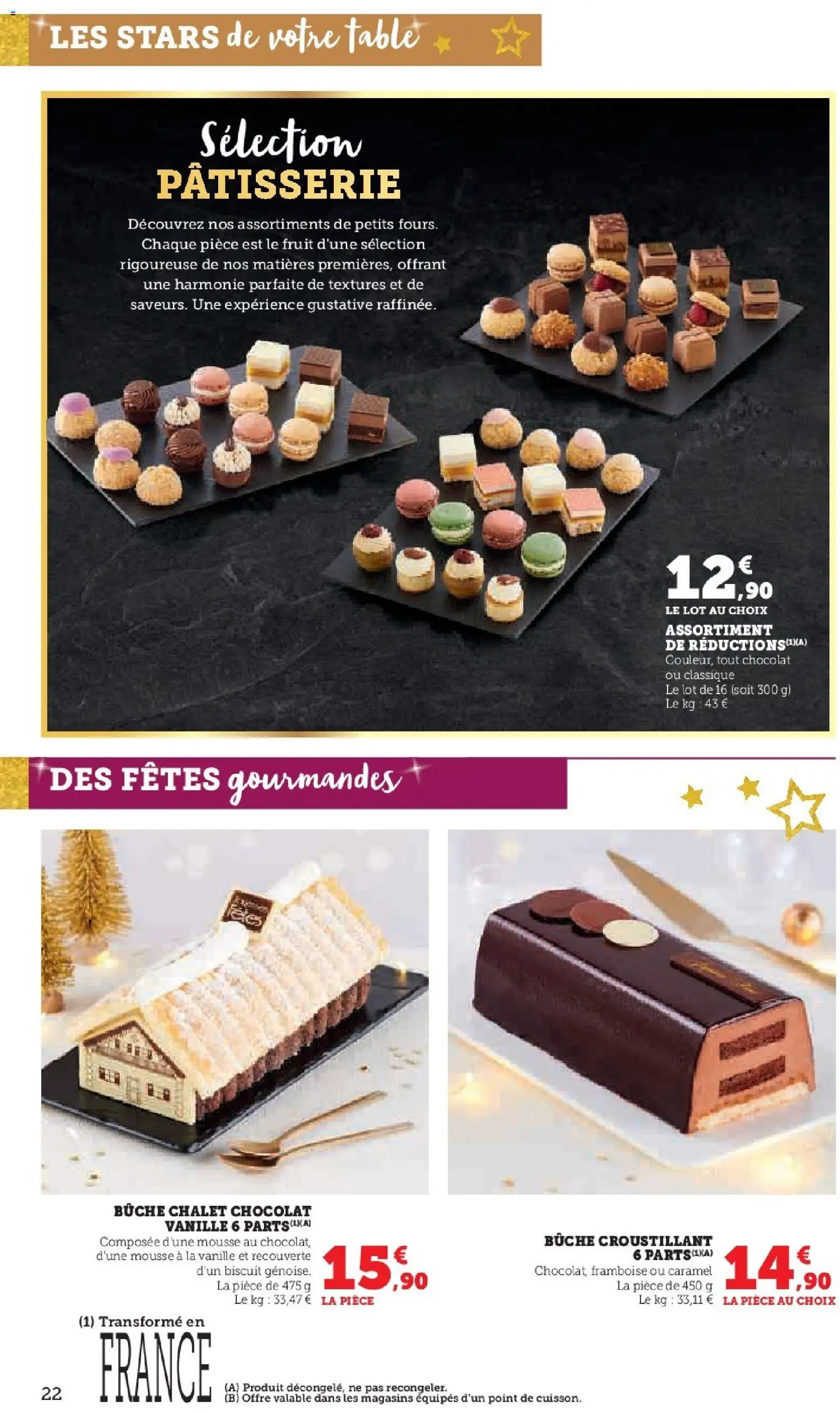 {H1} | Page: 22 | Produits: Framboise, Mousse, Table, Chocolat