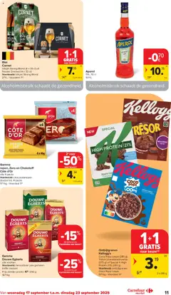  | Pagina: 11 | Producten: Bier, Koelkast, Rooibos tea, Koffie