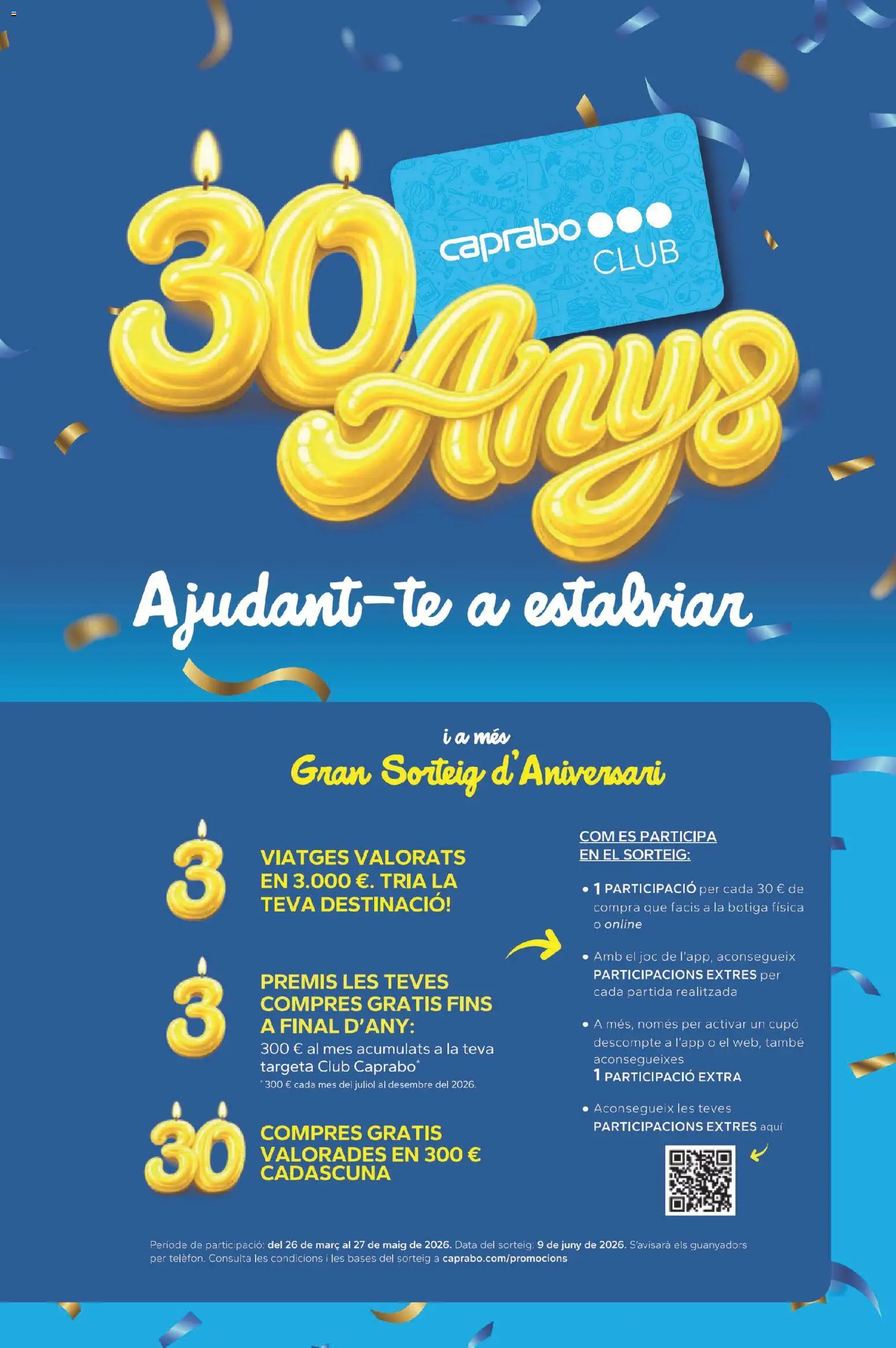 Caprabo folleto Club 30 anys │ válido desde el 26.03.2026 | Página: 3