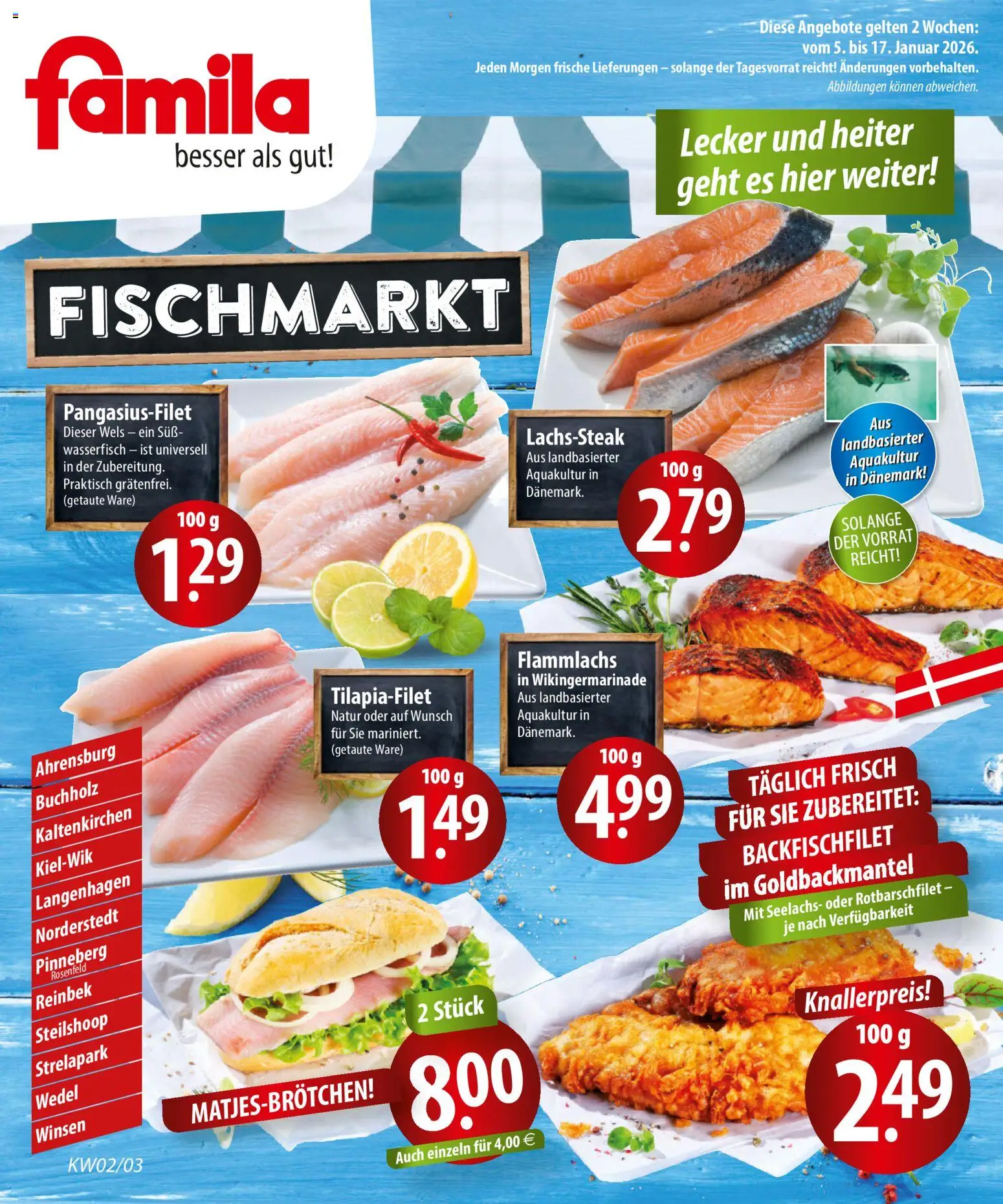 Famila  Fischmarkt – gültig ab 05.01.2026 | Seite: 1
