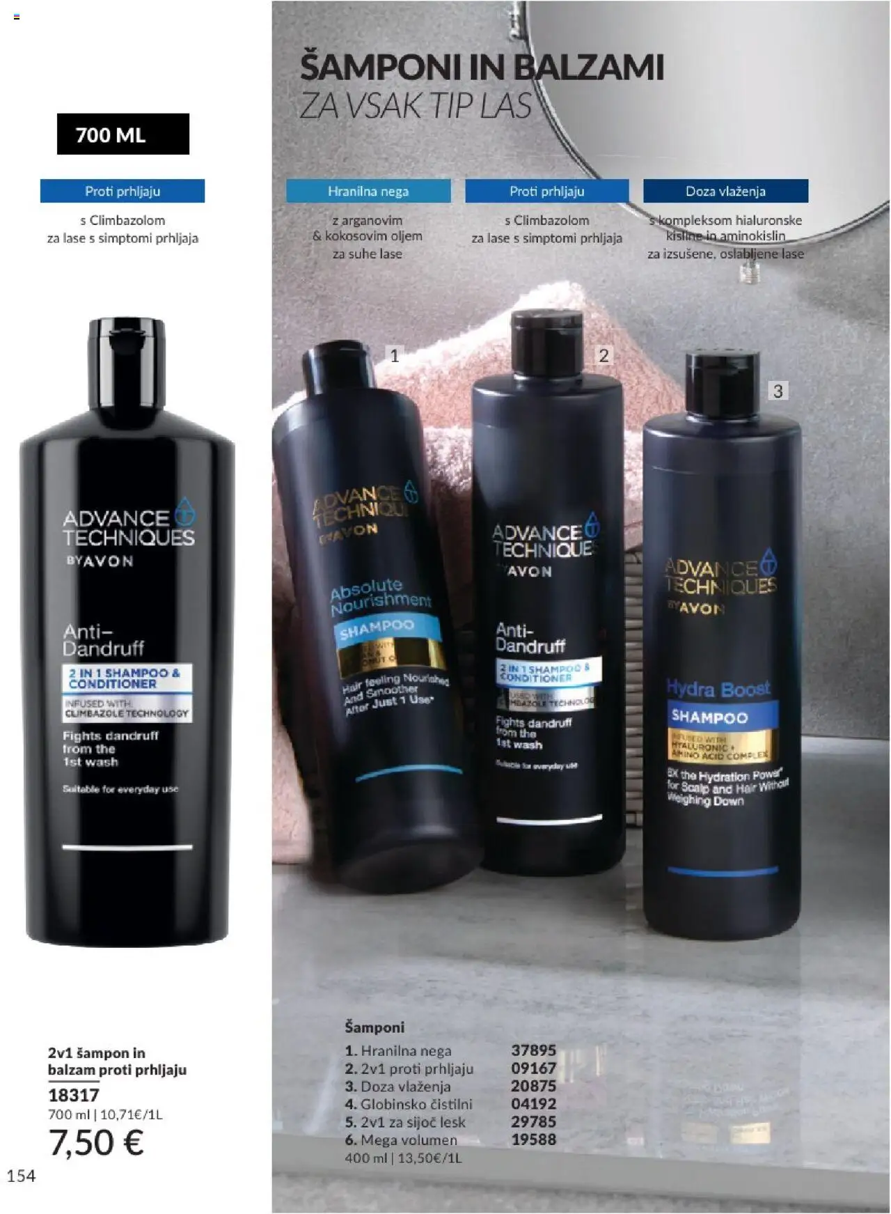 Avon katalog │ velja od 01.07.2025 | Stran: 154 | Izdelki: Sampon