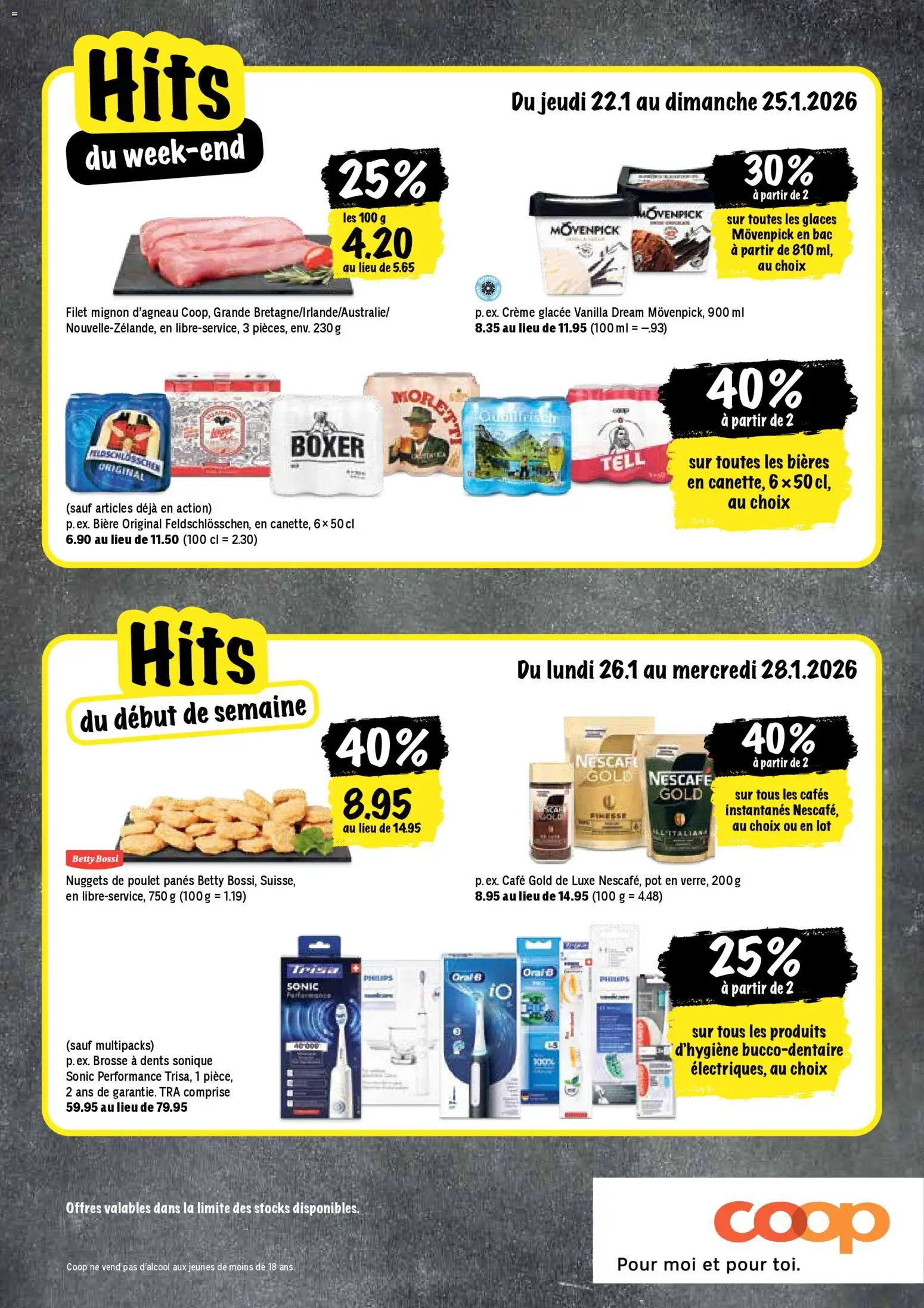 Coop - Les actions de la semaine – gültig ab 22.01.2026 | Seite: 20