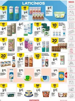 Pré-visualização Continente folheto válido de 10.03.2026 | Página: 37 | Produtos: Sal, Leite, Manteiga, Chocolate