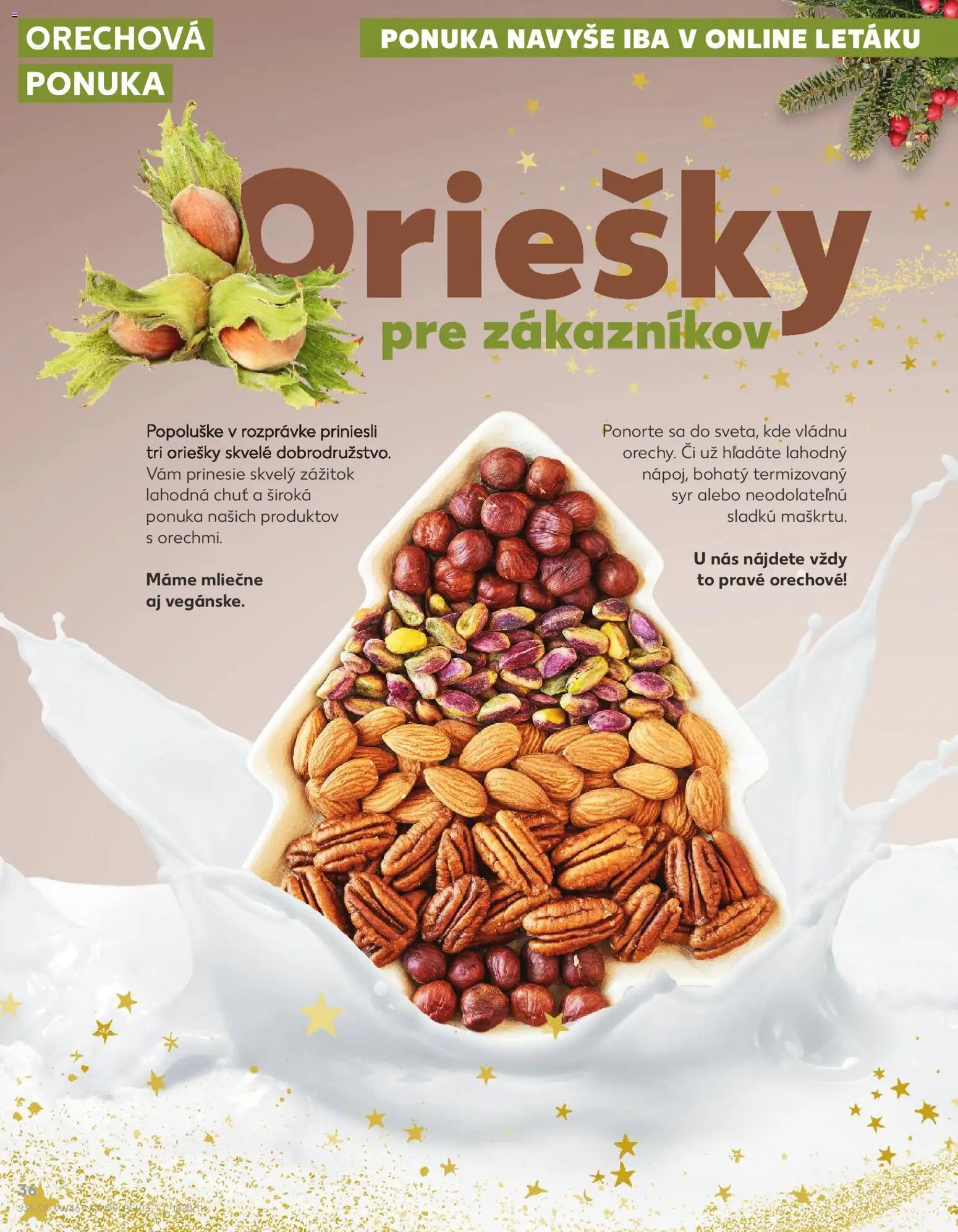 Nové Kaufland akcie – leták je platný od 13.11.2025 | Strana: 36 | Produkty: Syr