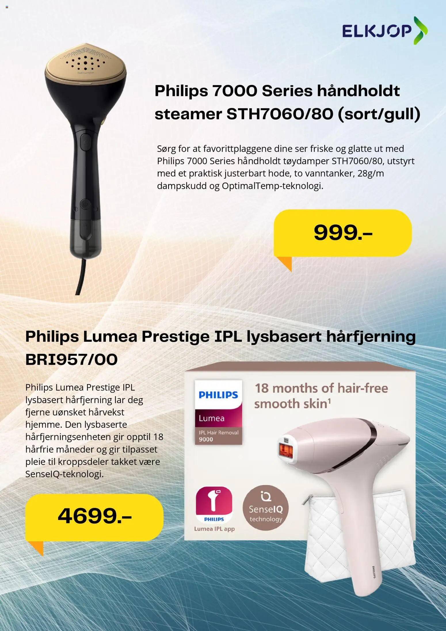 {H1} | Side: 4 | Produkter: Tøydamper