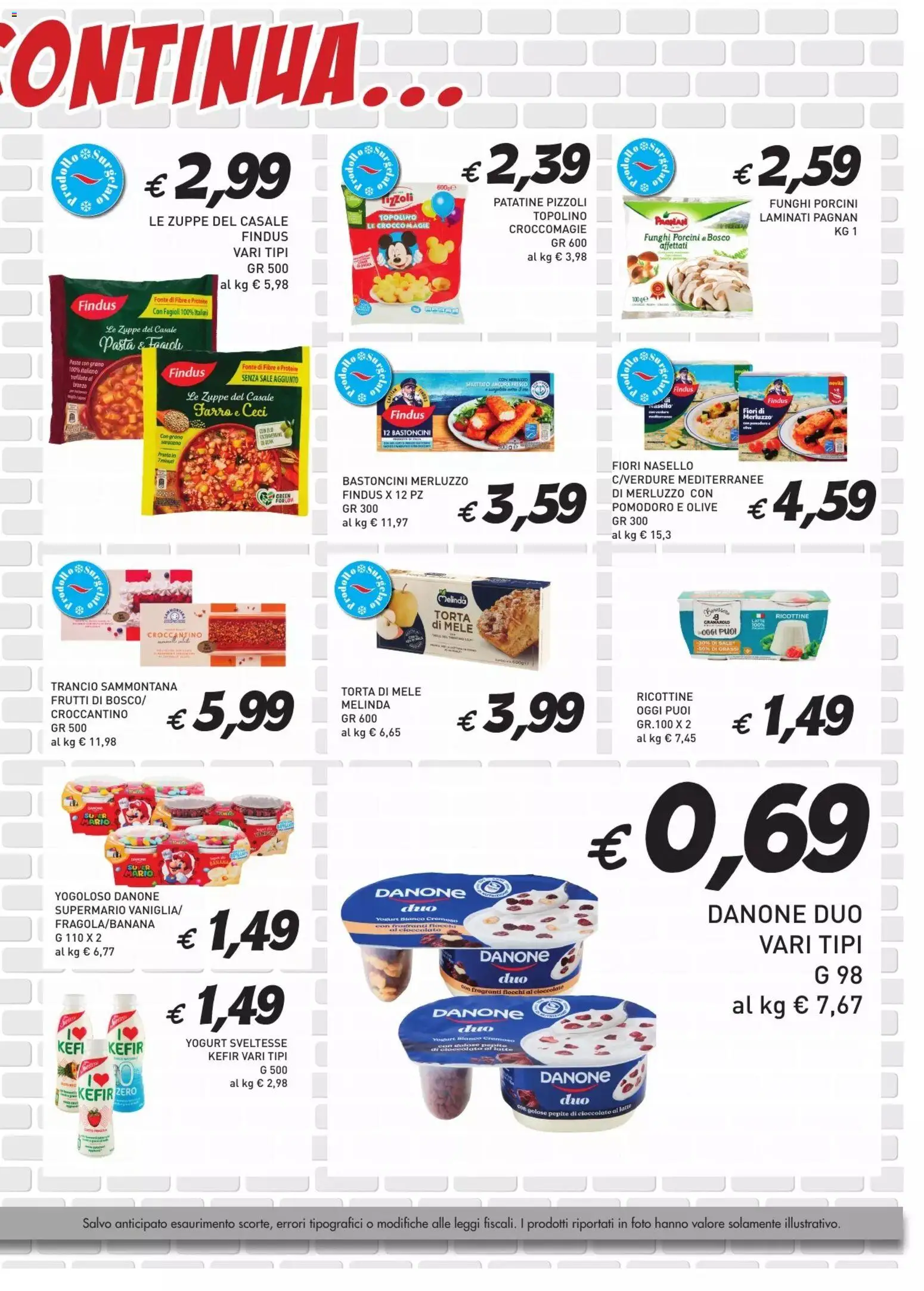 Volantino Coal del 27.12.2025 | Pagina: 3 | Prodotti: Yogurt, Mele, Merluzzo, Torta