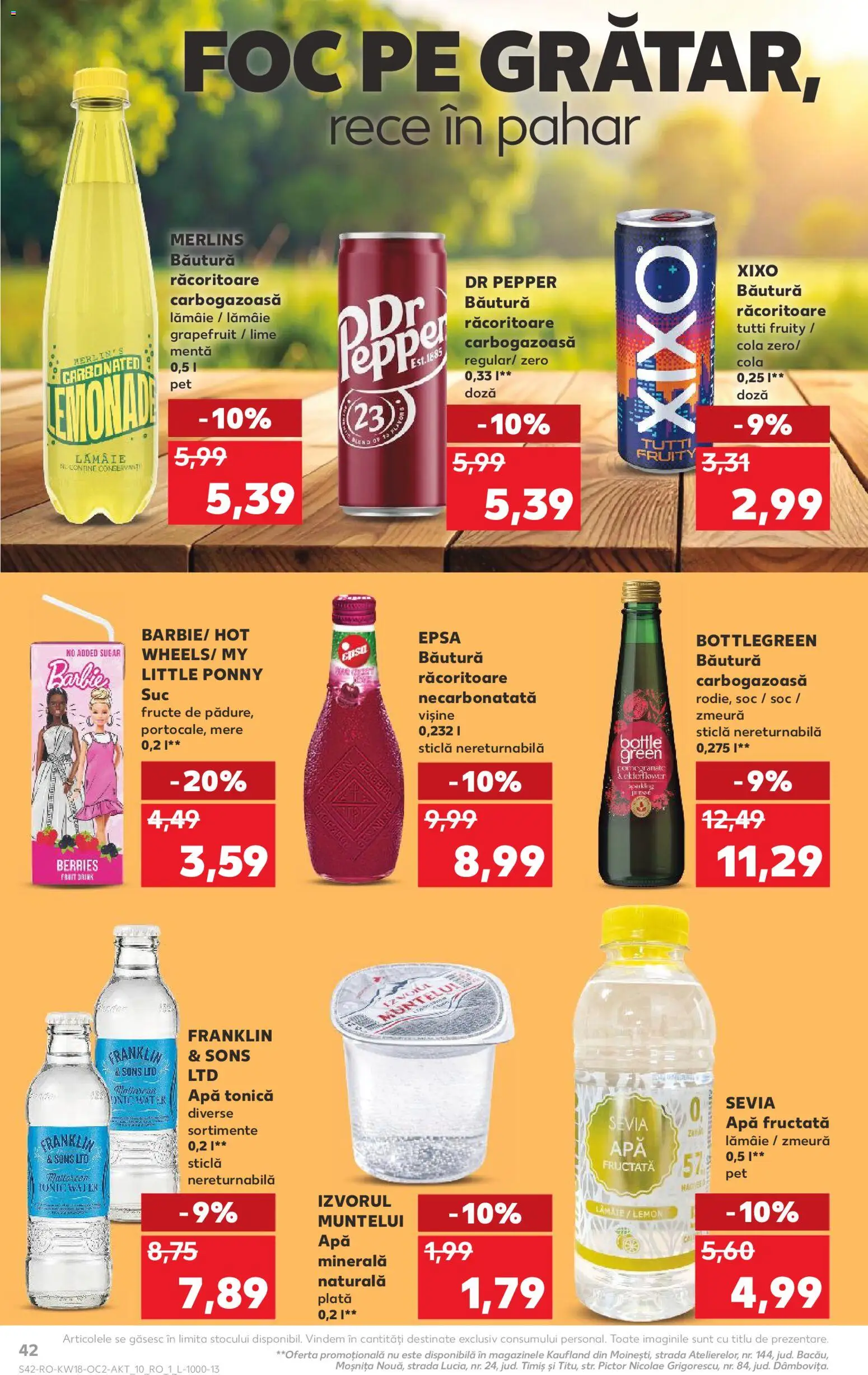 Noul catalog Kaufland – valabil de la 29.04.2026 | Pagină: 42 | Produse: Mere, Apă, Fructe, Lămâie
