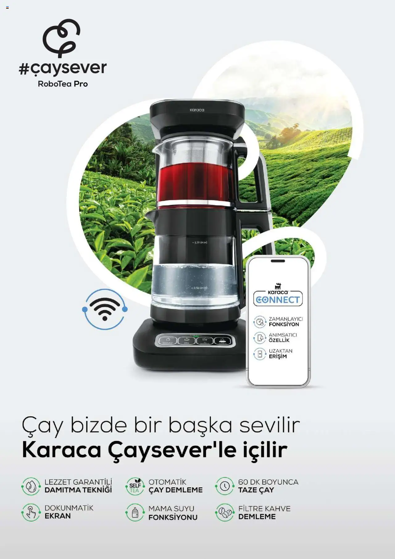 Karaca Küçük Ev Aletleri  - 04.09.2025 tarihinden itibaren geçerlidir | Sayfa: 64 | Ürünler: Kahve, Çay