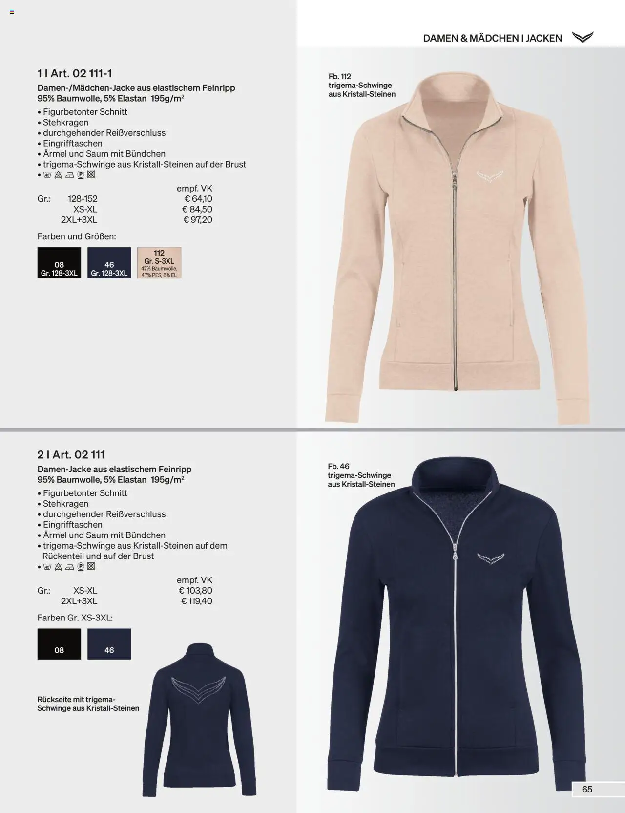 Trigema Prospekt 	 – gültig ab 01.09.2025 | Seite: 65