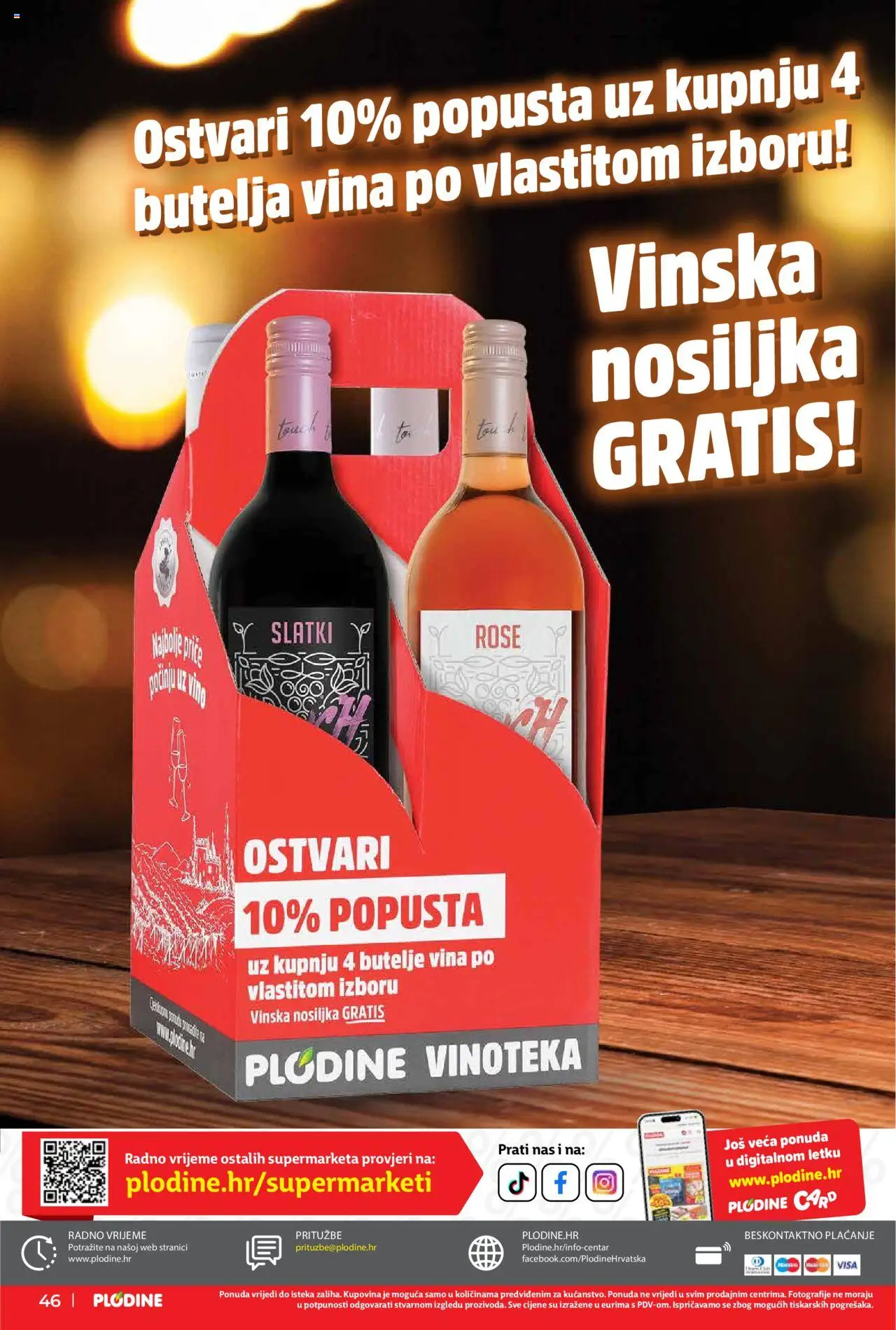 Plodine katalog | vrijedi od 01.10.2025 | Stranica: 46 | Proizvodi: Vinoteka