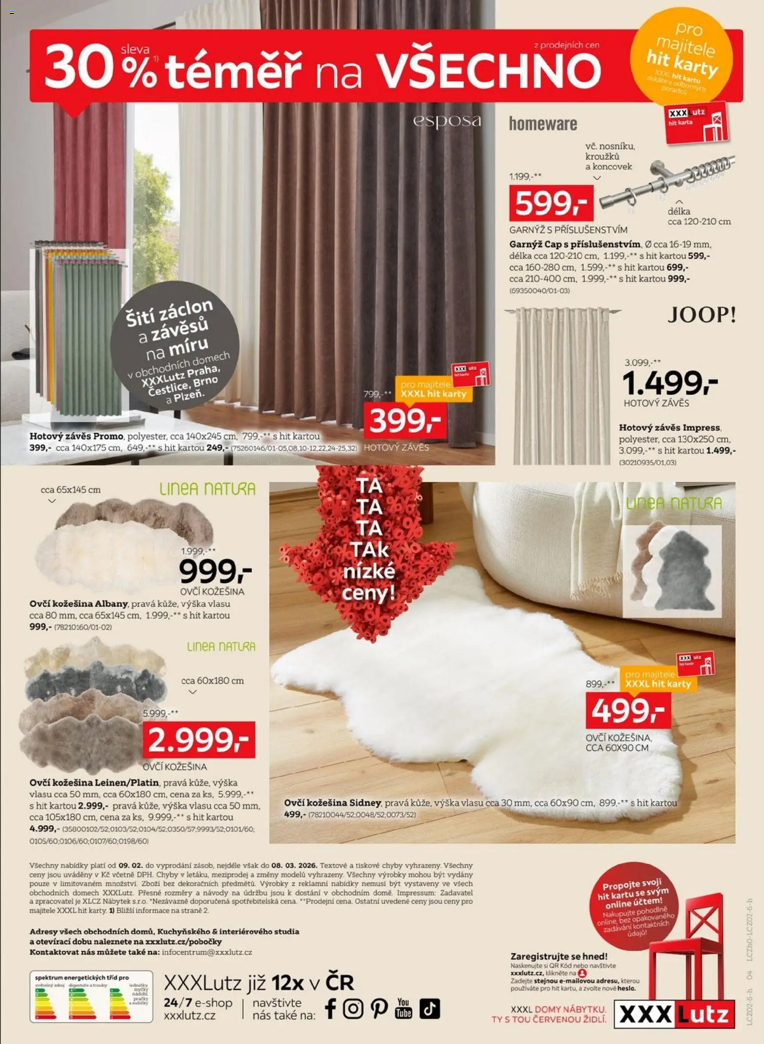 XXXLutz leták - Týdny bytového textilu od 09.02.2026 | Strana: 4
