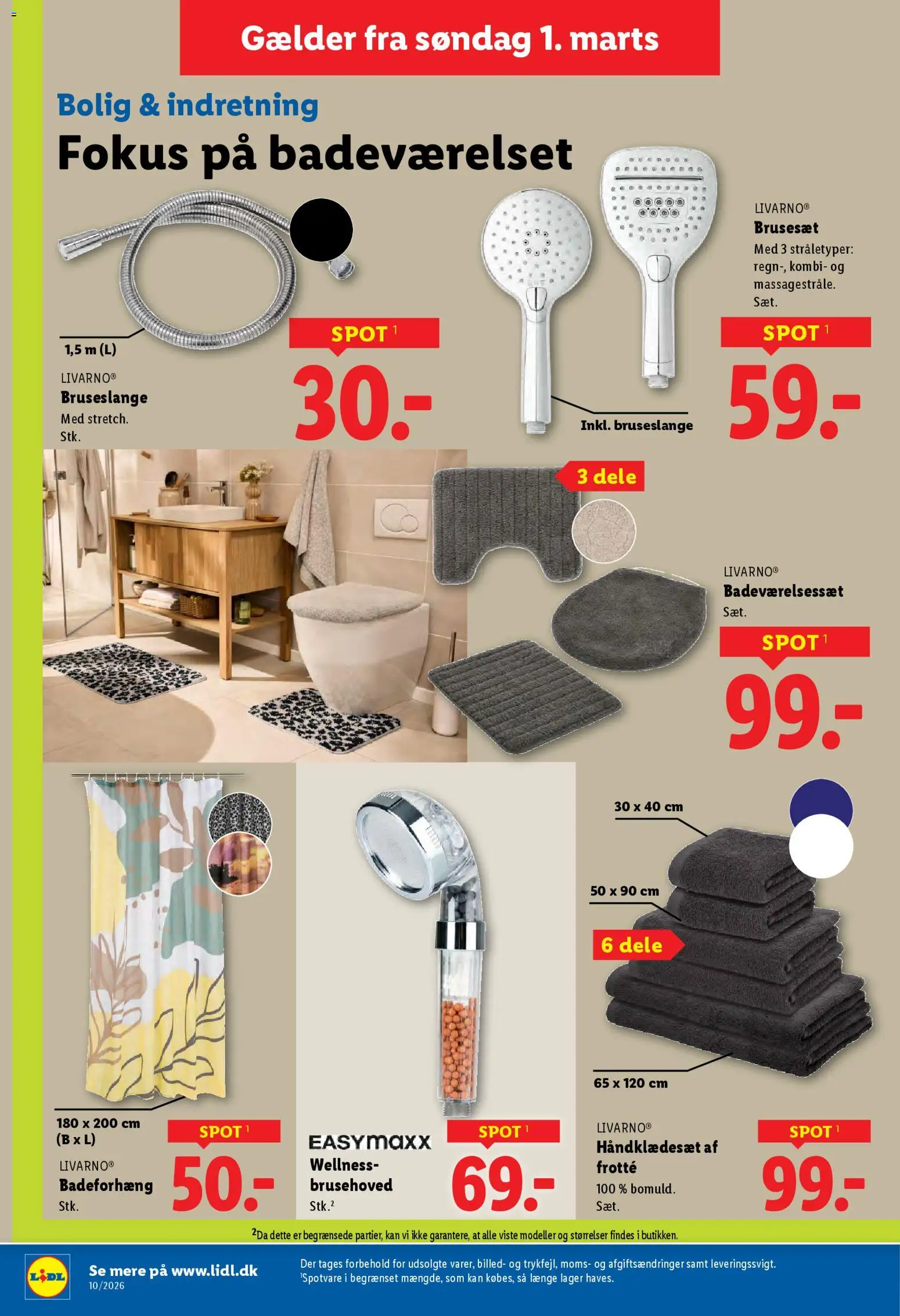 Lidl tilbudsavis – gyldig fra 05.03.2026 | Side: 37 | Produkter: Søm, Badeforhæng