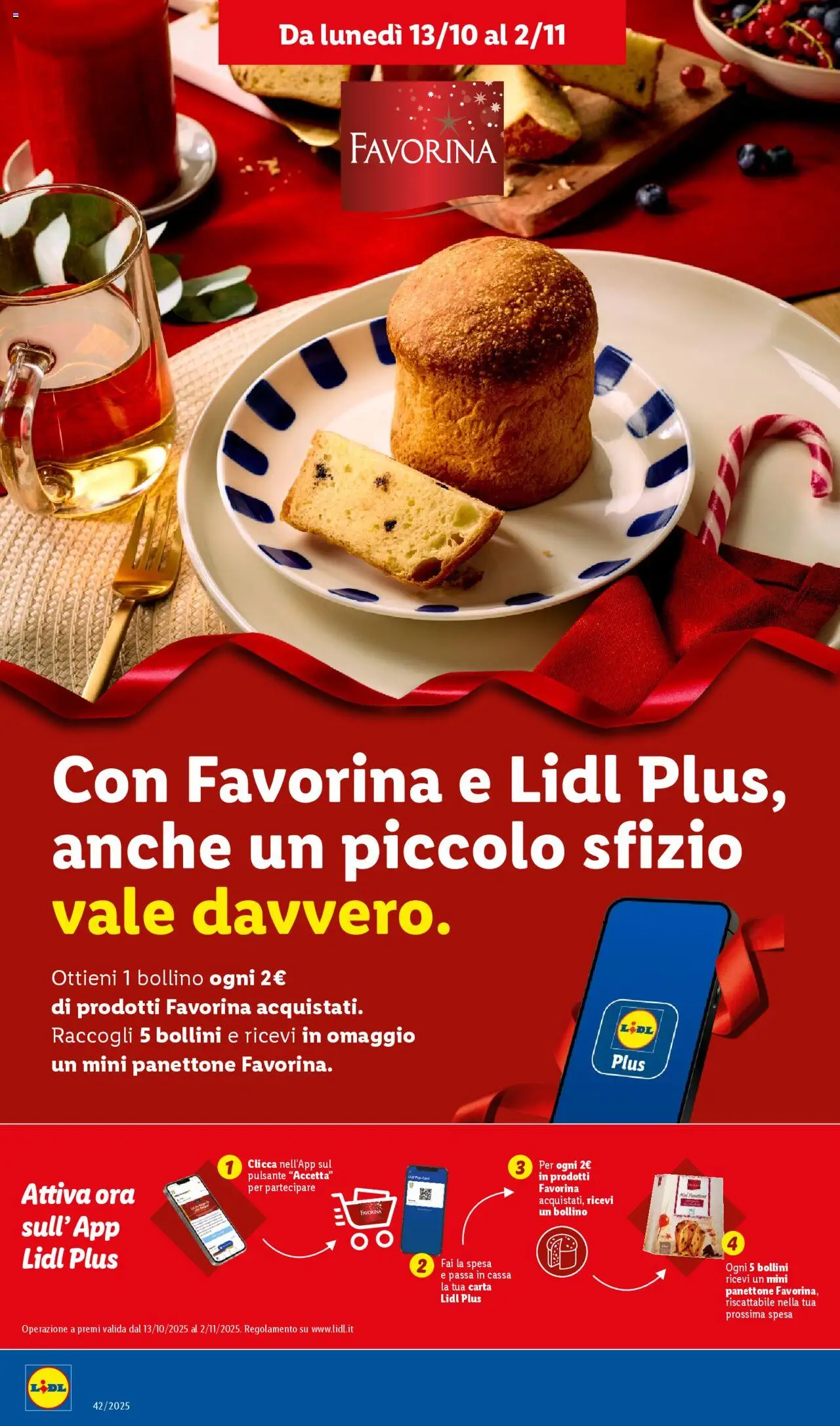 Volantino Lidl del 13.10.2025 | Pagina: 32 | Prodotti: Panettone