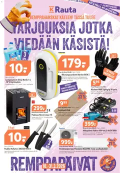 K-Rauta-mainoslehti voimassa 18.03.2026 alkaen