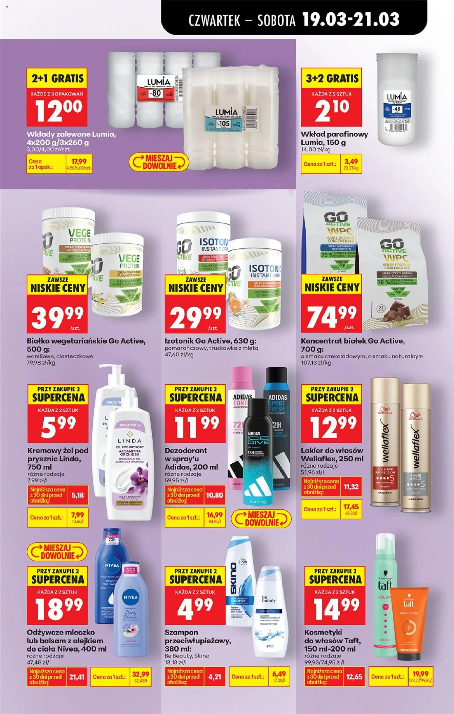 Biedronka gazetka od czwartku od 19.03.2026 | Strona: 75 | Produkty: Mięta, Prysznic, Dezodorant, Ciasteczka