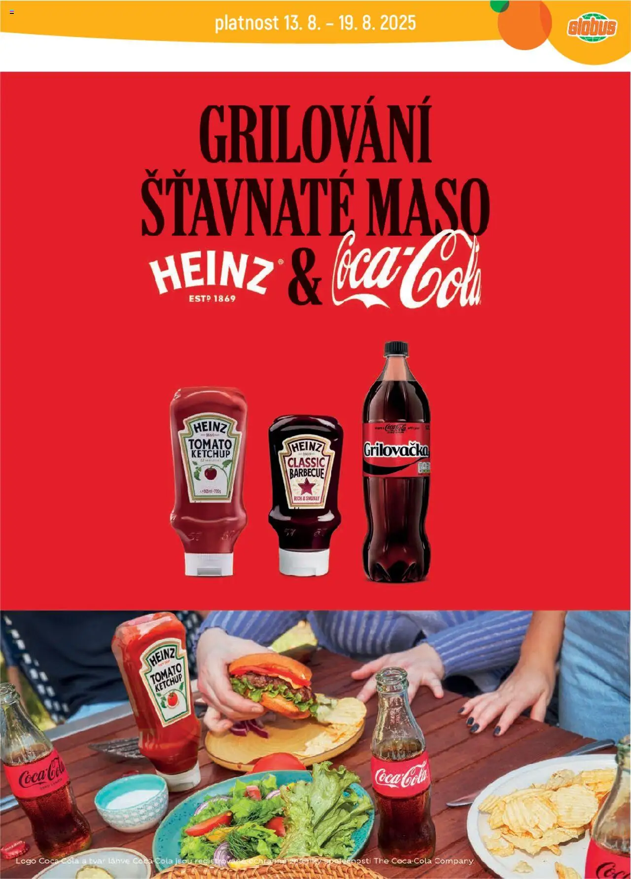 Globus leták od 13.08.2025 | Strana: 26 | Produkty: Grilování, Globus, Lahve, Cola
