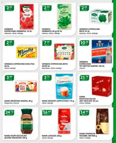 Pogląd oferty "Eurocash Gazetka" - ważna od 20.10.2025 | Strona: 23 | Produkty: Malina, Nescafe, Kawa rozpuszczalna, Herbata