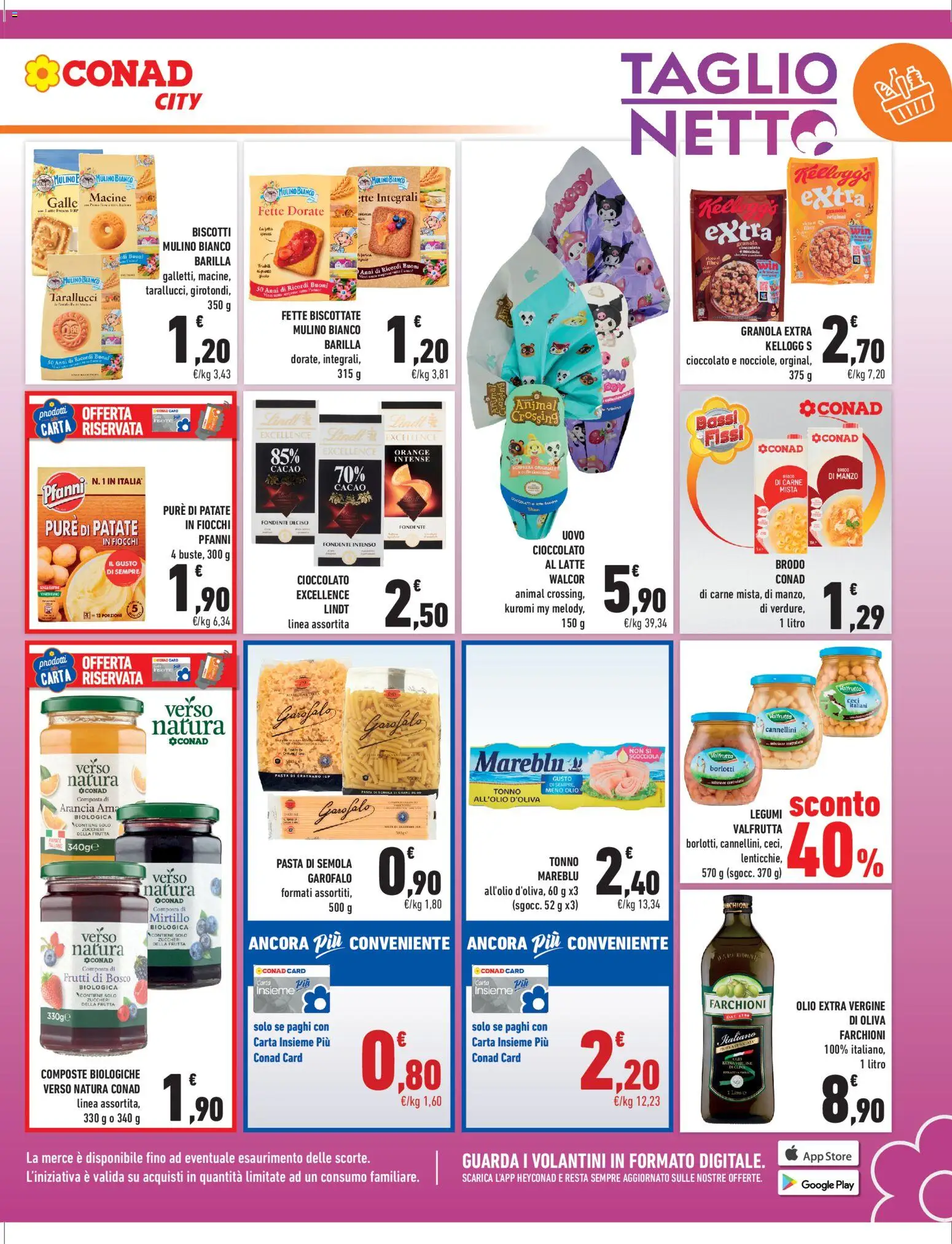 Volantino Conad del 06.03.2026 | Pagina: 3 | Prodotti: Cannellini, Patate, Lenticchie, Olio extra vergine