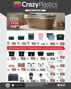 Crazy Plastics Durbanville grand opening promo │ valid from 24.07.2025 | Page: 2