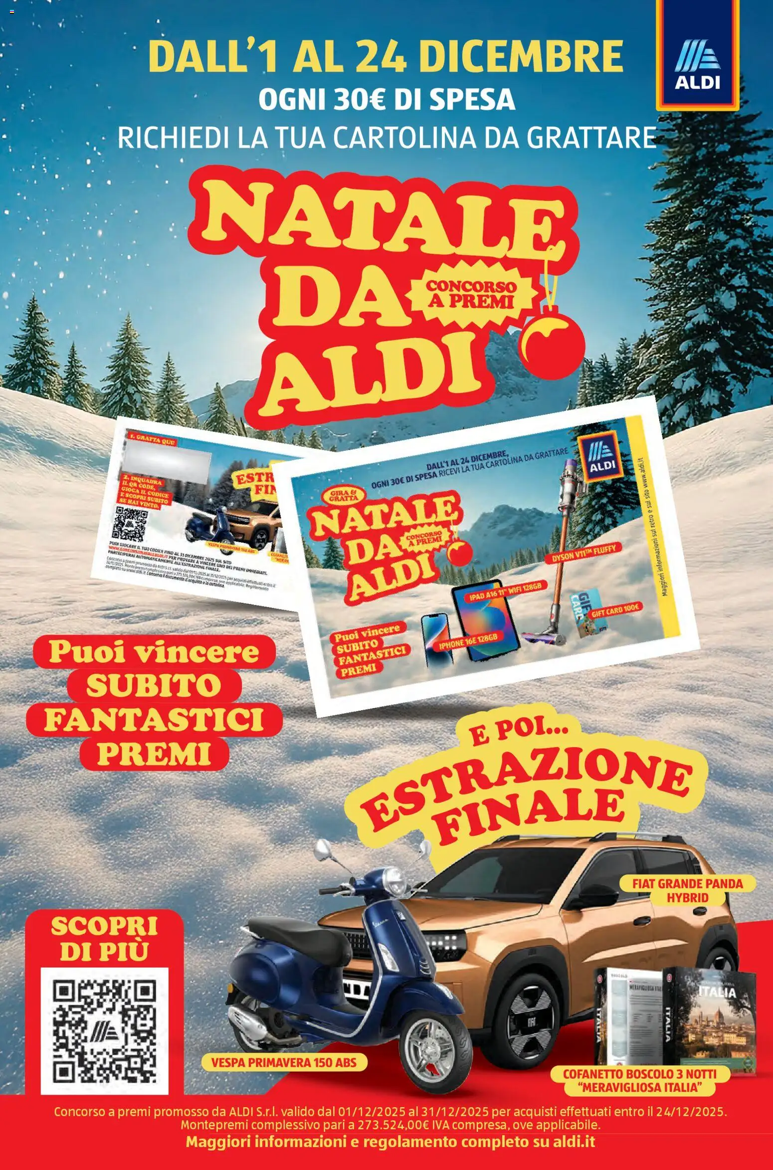 Volantino Aldi del 01.12.2025 | Pagina: 13 | Prodotti: Iphone, Tablet, Ipad, Dyson
