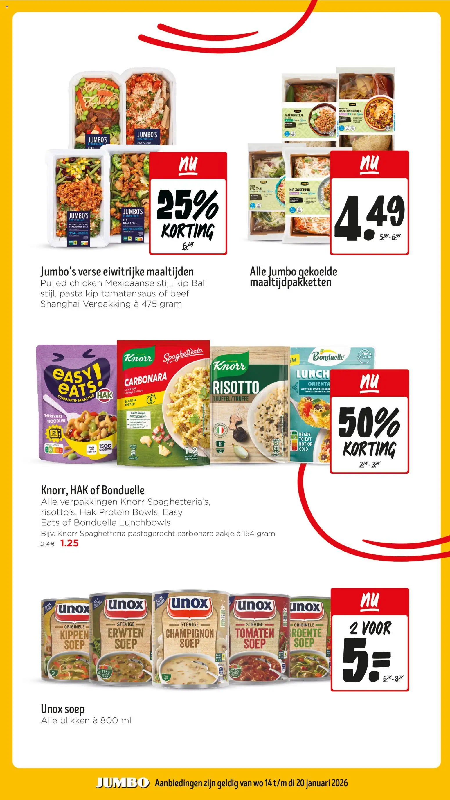 {H1} | Pagina: 13 | Producten: Champignon, Tomaten, Pasta, Kip