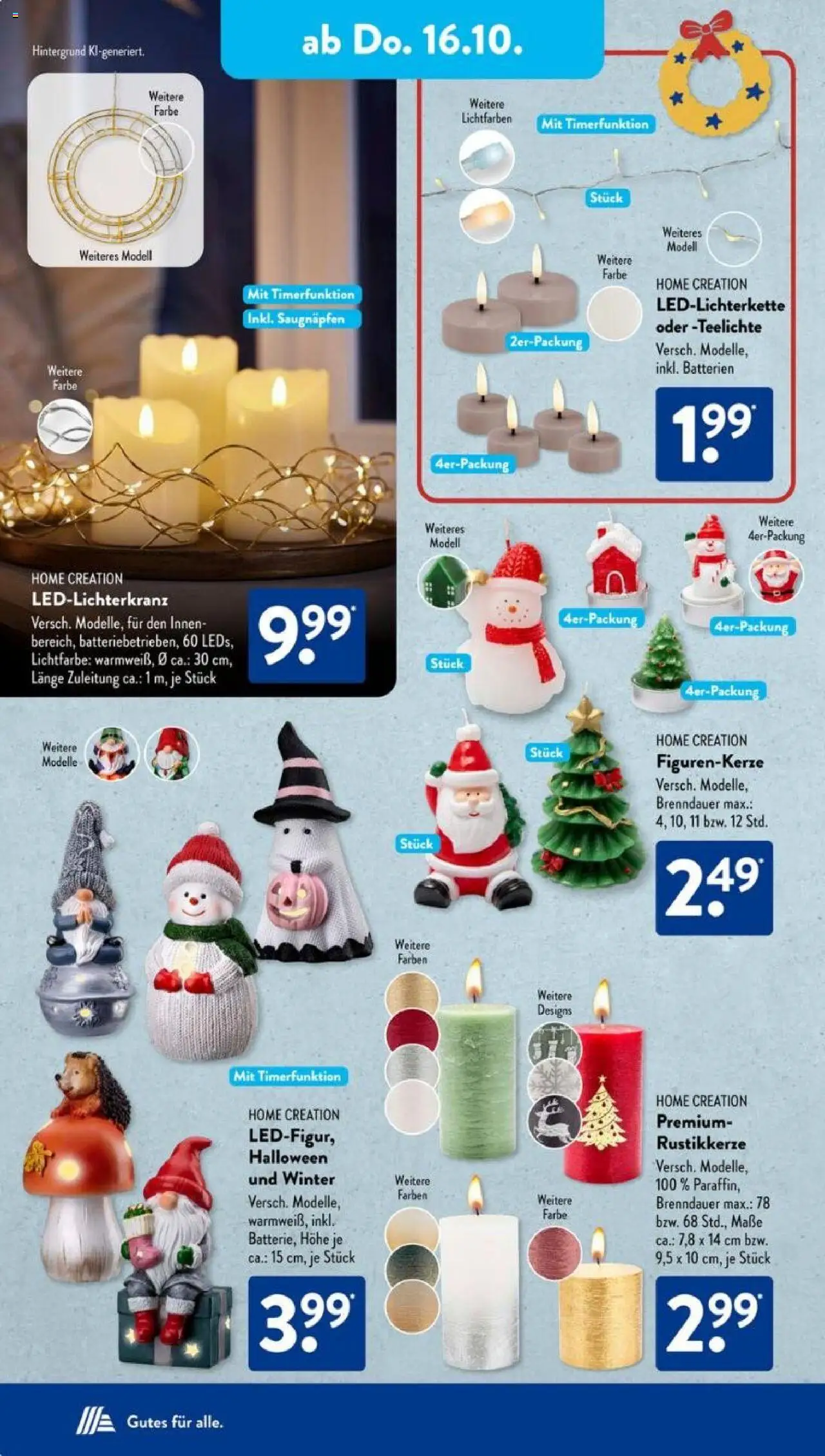 Aldi Süd Prospekt 	 – gültig ab 13.10.2025 | Seite: 16 | Produkte: Butter, Schokolade