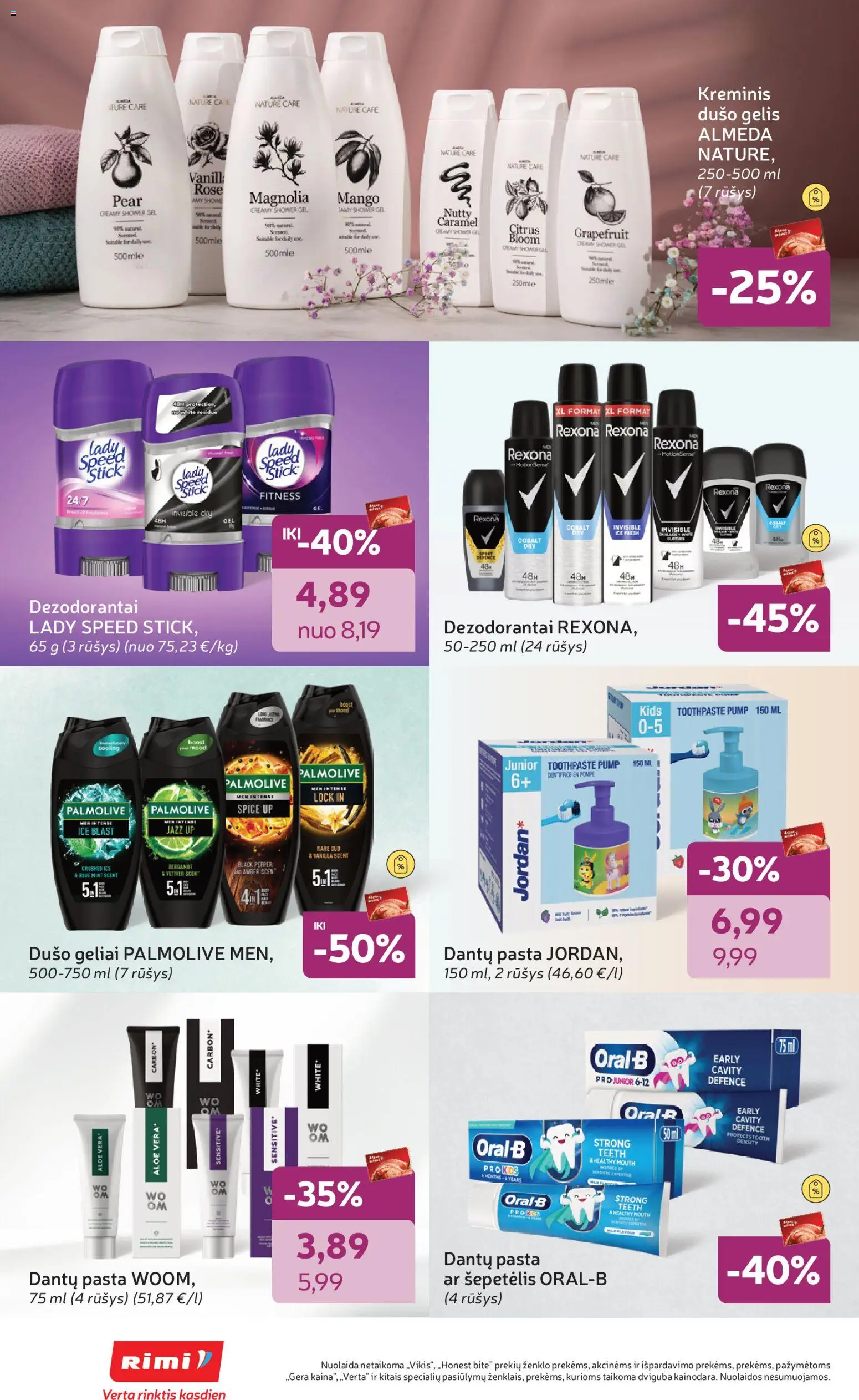 Rimi akcijos nuo 24.02.2026 | Puslapis: 4 | Prekių: Šepetėlis