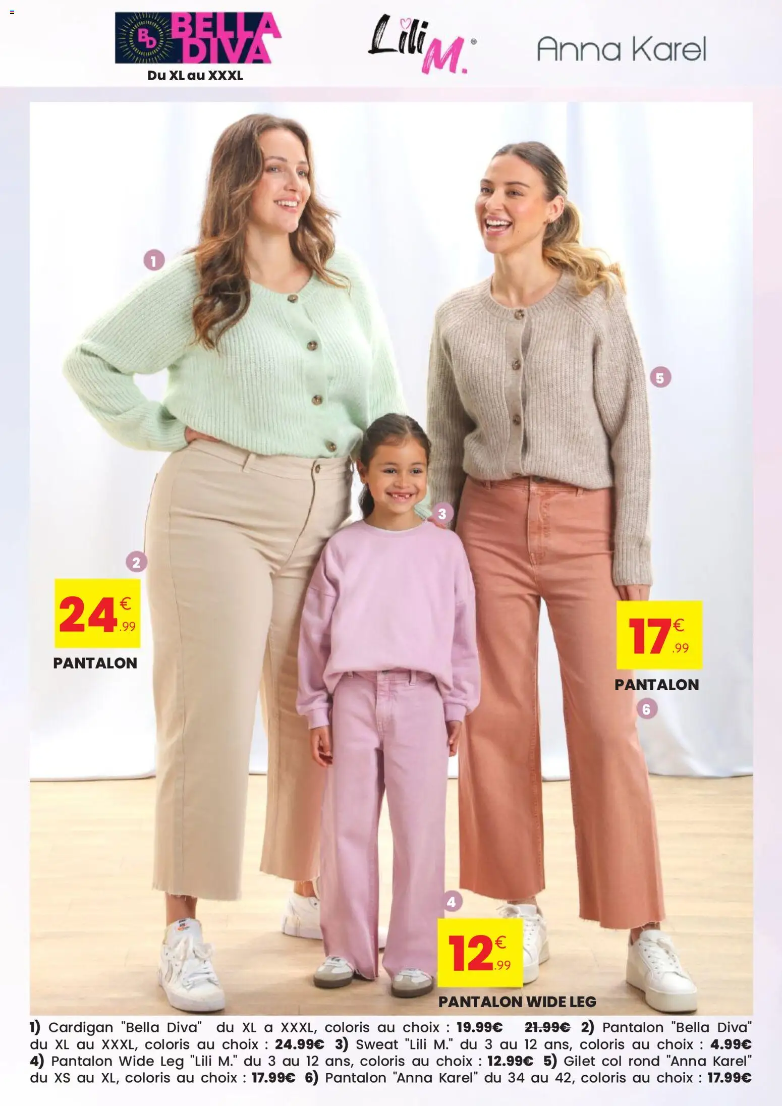 {H1} | Page: 6 | Produits: Cardigan, Gilet, Pantalon