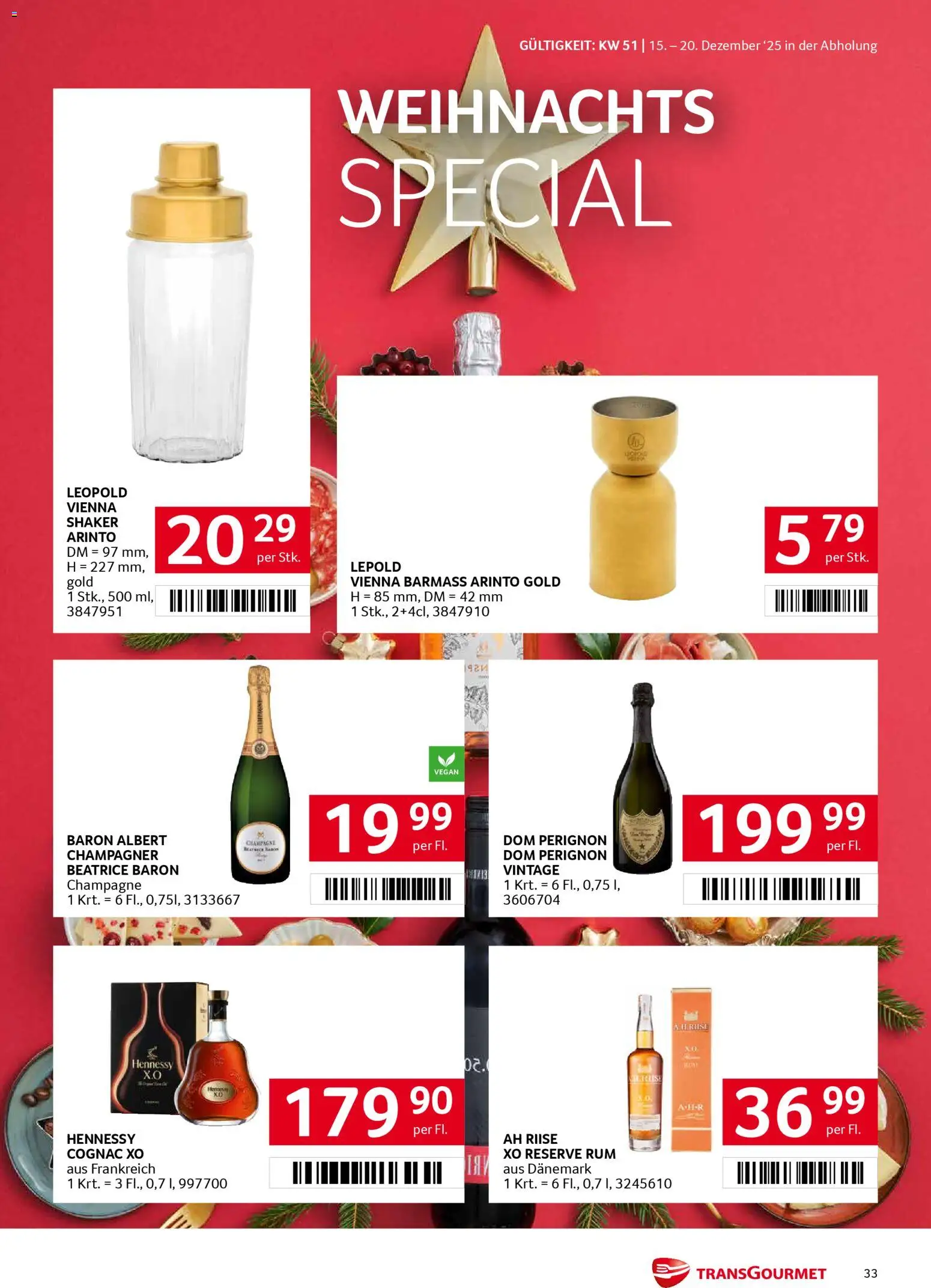 Transgourmet Flugblatt gültig ab 15.12.2025 | Seite: 32