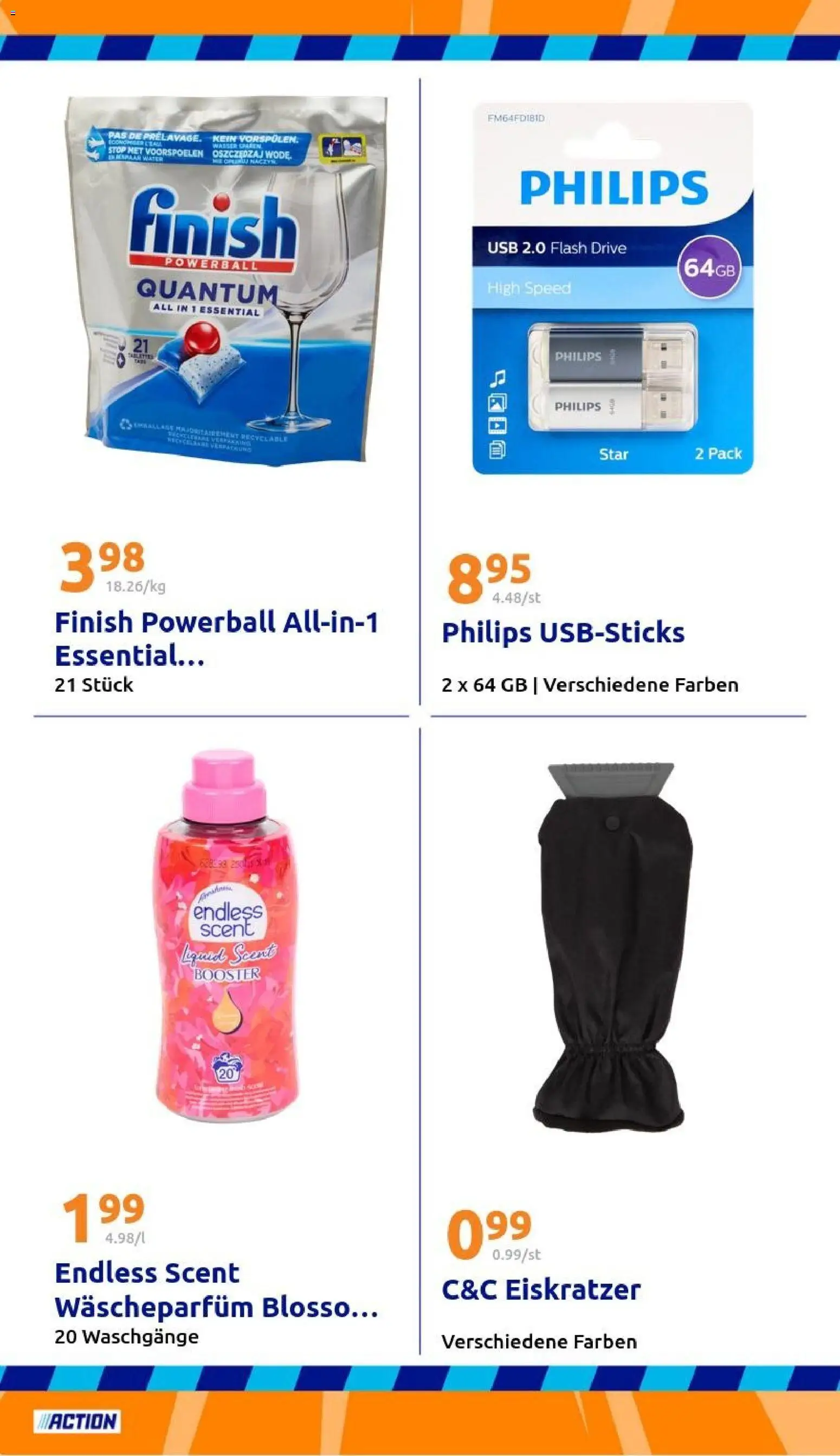 Action Prospekt – gültig ab 07.01.2026 | Seite: 28 | Produkte: Philips, USB, Finish